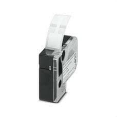 PHOENIX CONTACT - Banderita de marcado de cables rollo blanco/negro sin rotular rotulable con THERMOMARK GO