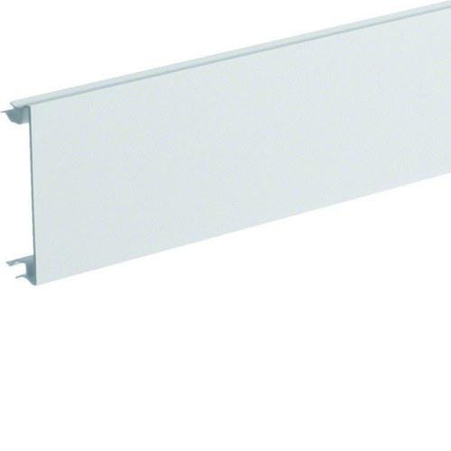 HAGER - Tapa BRP de PVC 80mm de ancho blanco RAL9016