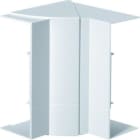 HAGER - Ángulo interior en PC/ABS para canales BRP 65x170 blanco RAL9016