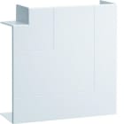 HAGER - Ángulo plano en PC/ABS para canales BRP 65x170 blanco RAL9016