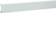 HAGER - Tapa GBA en aluminio anodizado blanco RAL9016