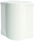 HAGER - Ángulo exterior variable para canal GBD/GBA 50x130mm blanco RAL9016