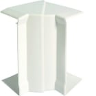 HAGER - Ángulo interno variable para canal GBD/GBA 50x130mm blanco RAL9016