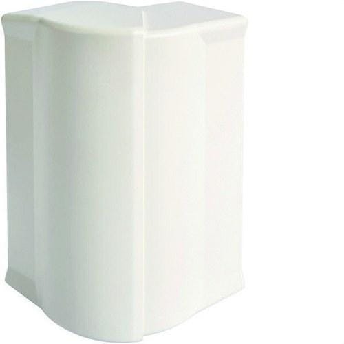 HAGER - Ángulo exterior para canal GBD/GBA 50x160mm blanco RAL9016