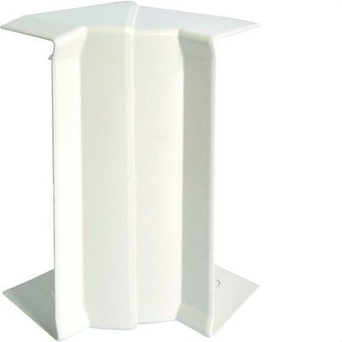 HAGER - Ángulo interior para canal GBD/GBA 50x160mm blanco RAL9016
