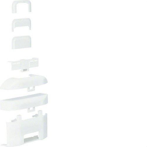 HAGER - Derivación en "T" y giro puerta minicanal ATA 12x30mm blanco RAL9016