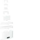 HAGER - Derivación en "T" y giro puerta minicanal ATA 20x50mm blanco RAL9016