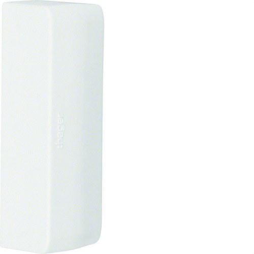 HAGER - Tapa final para minicanal ATA 20x75mm blanco RAL9016
