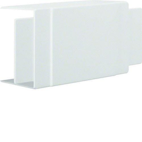 HAGER - Derivación en "T" y cruz ABS para canales LF600900 blanco RAL9016