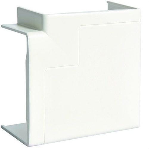 HAGER - Ángulo plano para canal GBD/GBA 50x85mm blanco RAL9016