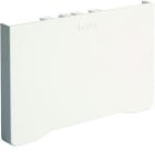 HAGER - Tapa final para canal GBD/GBA 50x85mm blanco RAL9016