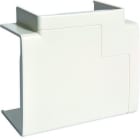HAGER - Derivación en "T" para canal GBD/GBA 50x85mm blanco RAL9016