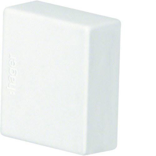 HAGER - Tapa final para minicanal LF 15x15mm blanco RAL9016 (Bolsa 10u)