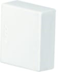 HAGER - Tapa final para minicanal LF 15x15mm blanco RAL9016 (Bolsa 10u)