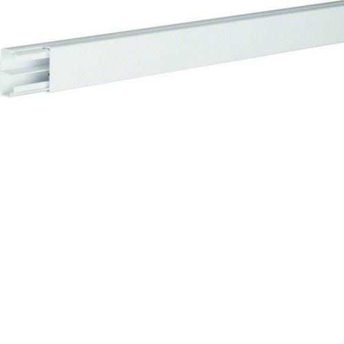 HAGER - Minicanal LF PVC de 20x35mm blanco RAL9016 2 compartimentos