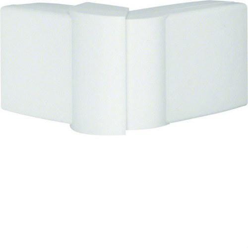 HAGER - Ángulo exterior variable ABS para canales LF300600 blanco RAL9016