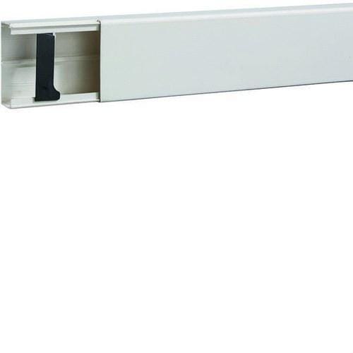 HAGER - Canal de distribución LFF de PVC 40x90mm blanco RAL9016 longitud 3m