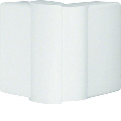 HAGER - Ángulo exterior variable ABS para canales LF401100 blanco RAL9016