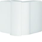 HAGER - Ángulo exterior variable ABS para canales LF401100 blanco RAL9016