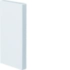 HAGER - Tapa final en PC/ABS para canales BRP 65x130 blanco RAL9016