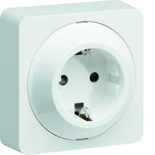 HAGER - Toma Schuko ATA 16A completo