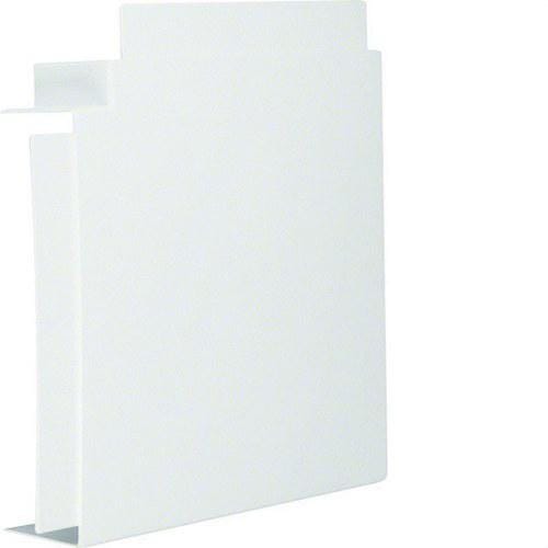 HAGER - Ángulo plano ABS para canales LF602300 blanco RAL9016