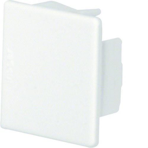 HAGER - Tapa final ABS para canales LF300300 blanco RAL9016