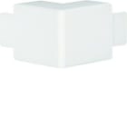 HAGER - Ángulo exterior ABS para canales LF300450 blanco RAL9016