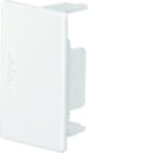 HAGER - Tapa final ABS para canales LF300450 blanco RAL9016