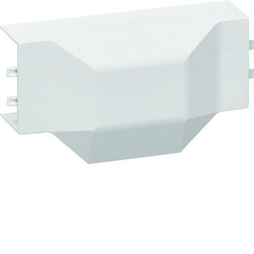 HAGER - Derivación en "T" y cruz ABS para canales LF 20x35mm blanco RAL9016