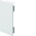HAGER - Tapa final ABS para canales LF601100 blanco RAL9016