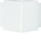 HAGER - Ángulo exterior ABS para canales LF601500 blanco RAL9016