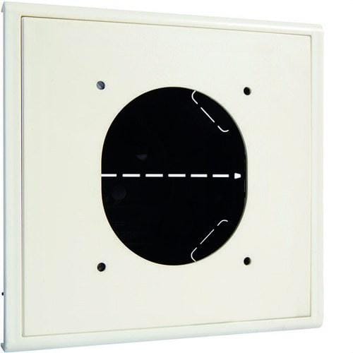 HAGER - Adaptador toma CEE-17 ABS para canal LFF6011009016 blanco nieve RAL9016