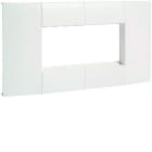 HAGER - Adaptador 2 mecanismo Simon27 para LFF ancho 90mm blanco RAL9016