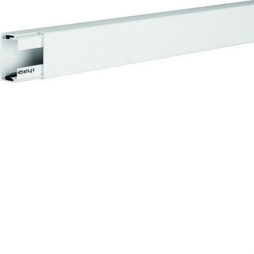 HAGER - Canal de distribución LF ABS sin halógenos de 30x45mm RAL9016