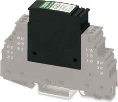 PHOENIX CONTACT - Protección enchufable PT 2X2-12DC-ST