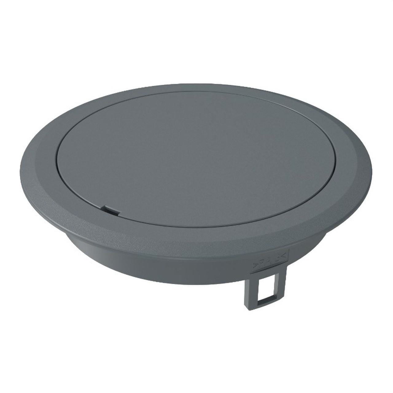 OBO BETTERMANN - Toma suelo GES R2B 7011 ciego poliamida gris hierro