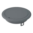 OBO BETTERMANN - Toma suelo GES R2B 7011 ciego poliamida gris hierro