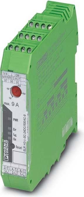 PHOENIX CONTACT - Controlador de arranque híbrido ELR H3-I-SC-24DC/500AC-9