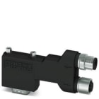 PHOENIX CONTACT - Conector de bus SUBCON-PLUS-PROFIB/90X/M12