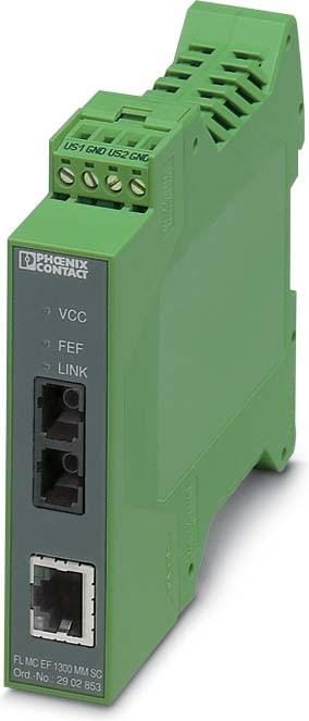PHOENIX CONTACT - Convertidor de fibra óptica FL MC EF 1300 MM ST