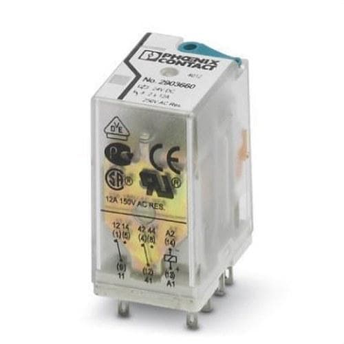 PHOENIX CONTACT - Relé individual REL-IR2/LDP 60DC/2X21