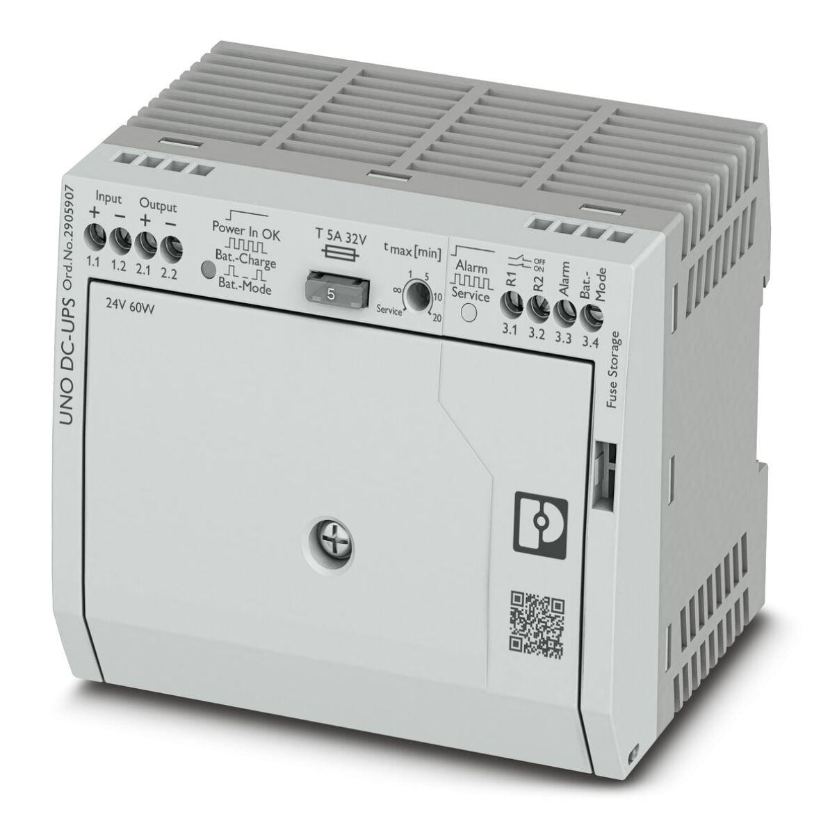 PHOENIX CONTACT - Sistema de alimentación ininterrumpida UNO-UPS/24DC/24DC/60W