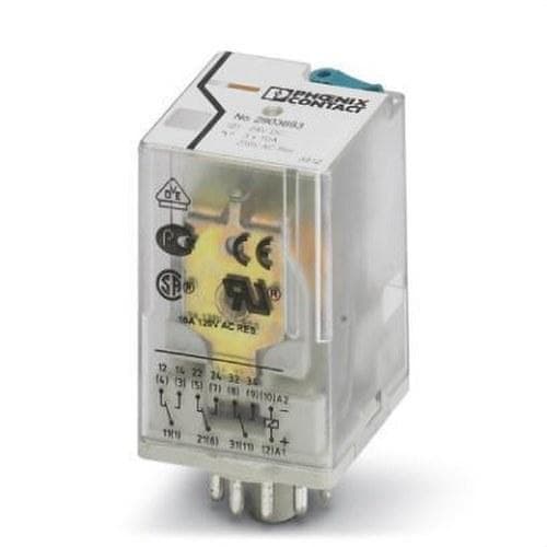 PHOENIX CONTACT - Relé individual REL-OR3/LDP 24DC/3X21