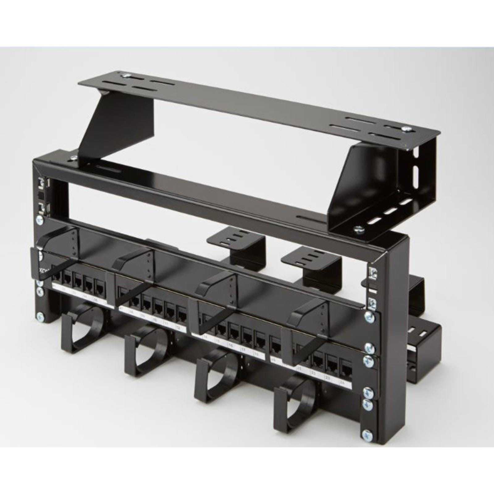 EXCEL - EXCEL 4U PATCH RACK BLACK