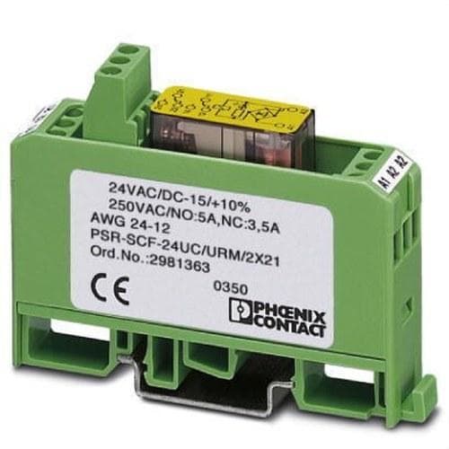PHOENIX CONTACT - Módulo de ampliación PSR-SCF-24UC/URM/2X21