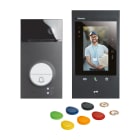 BTICINO - Kit manos libres unifamiliar con Classe 300EOS with Netatmo en acabado negro y placa exterior LÍNEA 3000 acabada en negro