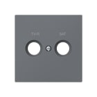 NIESSEN - Tapa toma TV-R/SAT GR de la serie Alba
