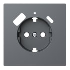 NIESSEN - TAPA SCHUKO + CARGADOR USB A+C GR