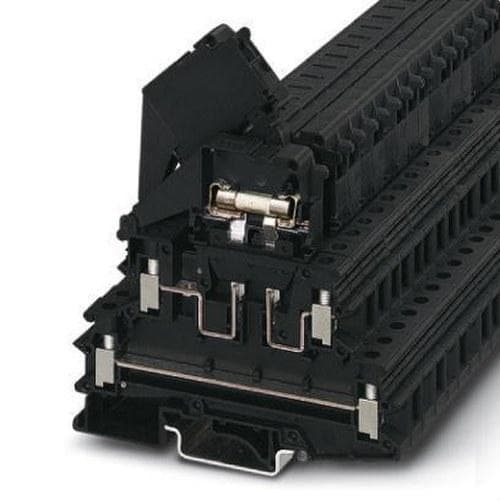 PHOENIX CONTACT - Borne de carril para fusible UKK 5-HESI (5X20)